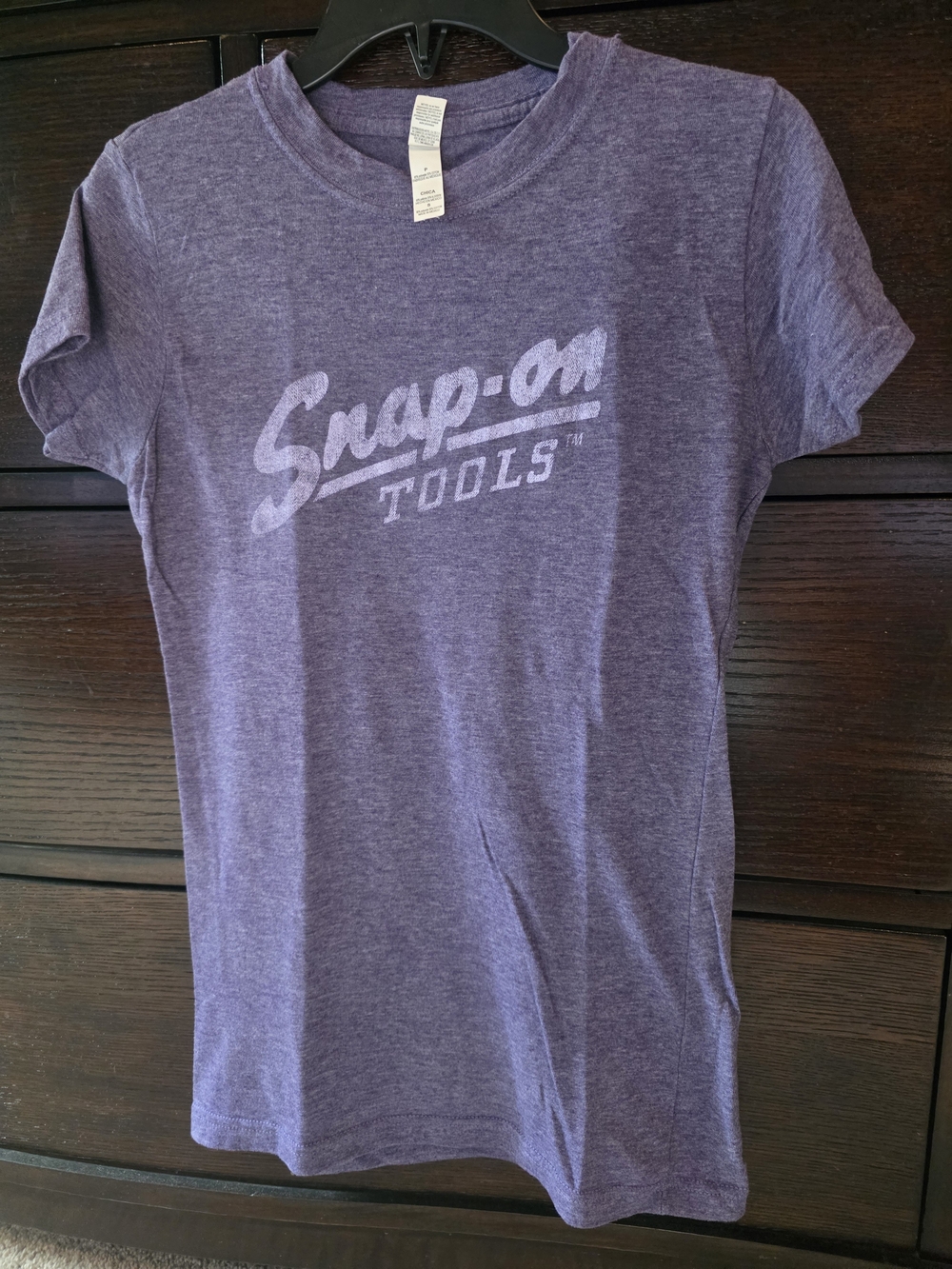 Women's Short Sleeve Tee in Heather Purple